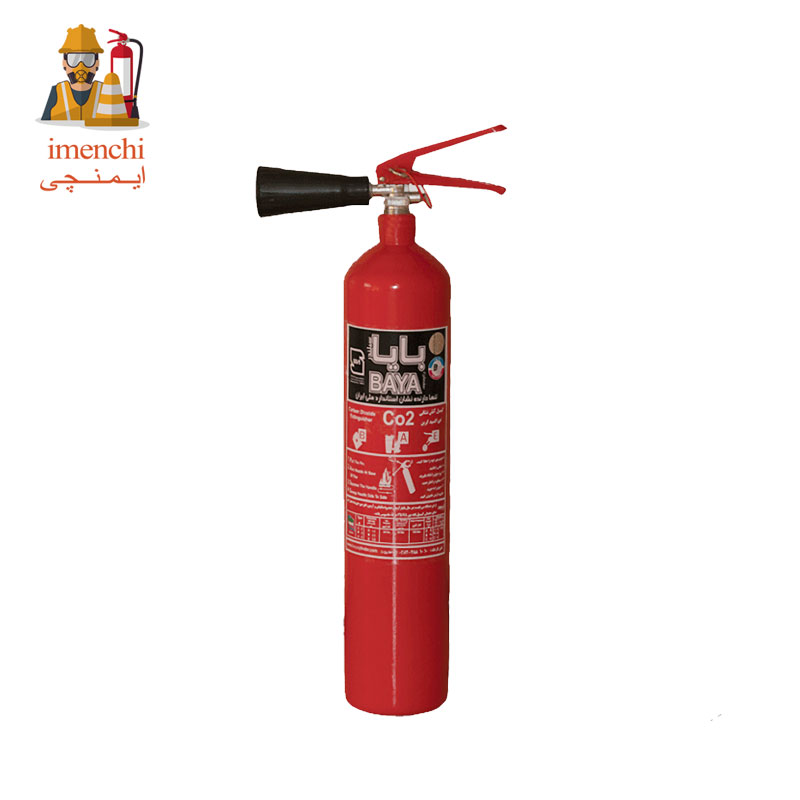 کپسول-آتش-نشانی-CO2-بایا-2-کیلویی کپسول آتش نشانی CO2 بایا 2 کیلویی