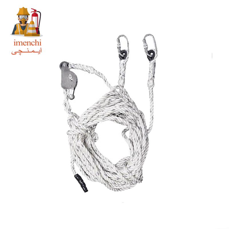 01 طناب افقی نجات مدل LP120 با طول قابل تنظیم (20 متری)