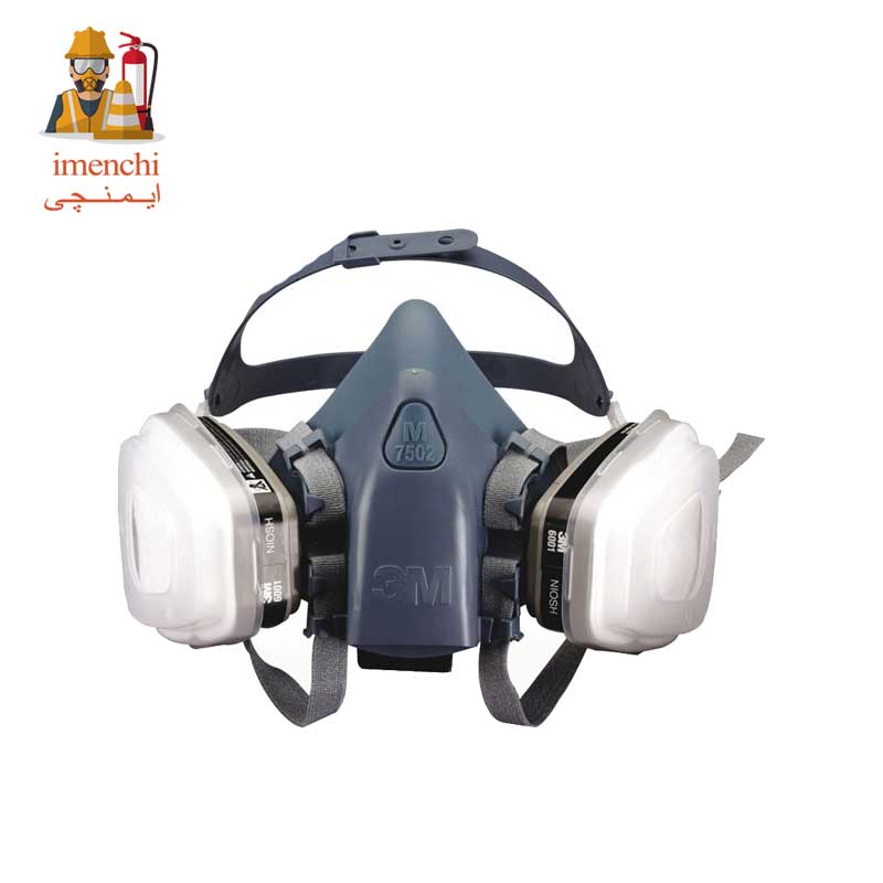 09 ماسک نیم صورت با فیلتر 6006 چینی